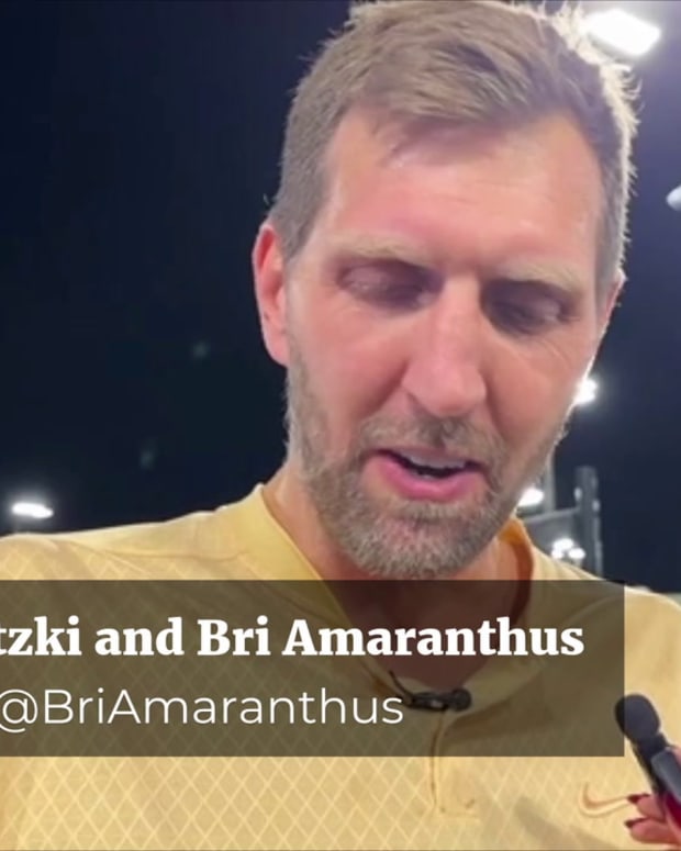 Exclusive Dirk Nowitzki  Luka  Kidd  Mavs Championship  Pickleball